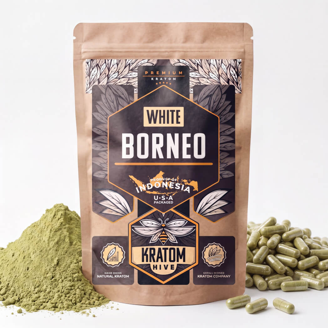 White Borneo Kratom