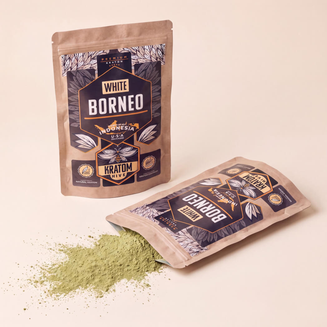 White Borneo Kratom